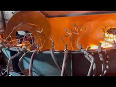 300 মিলি বোতল গ্লাস উত্পাদন লাইন 380V বিয়ার বোতল গঠনের মেশিন