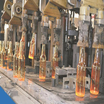 কেনা পানীয় শিল্পের জন্য কাস্টমাইজড রঙের উচ্চ-পারফরম্যান্স গ্লাস বোতল উত্পাদন লাইন online manufacture