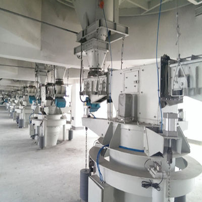 কেনা 100Tpd গ্লাস ব্যাচ প্ল্যান্ট 380V মিক্সিং সিস্টেম কন্টেইনার গ্লাসের জন্য উপাদান মিশ্রক online manufacture