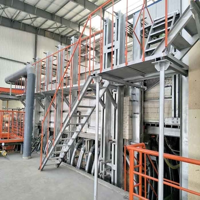 কেনা গ্লাস উত্পাদন লাইন জন্য 50TPD শেষ ফায়ার চুলা online manufacture