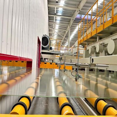 কেনা কাস্টমাইজড ক্লিয়ার ফ্লোট গ্লাস প্রোডাকশন লাইন নির্মাণের জন্য টিন স্নান সহ online manufacture