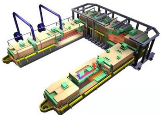 কেনা 50 টিপিডি গ্লাস গলানোর চুলা উন্নত শক্তি সঞ্চয় নকশা সহ শেষ আগুনের চুলা online manufacture